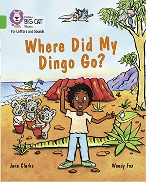 Clarke, Jane. Where Did My Dingo Go? - Band 05/Green. HarperCollins Publishers, 2017.