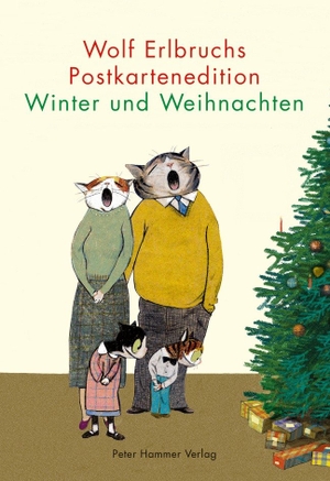 Wolf Erlbruchs Postkartenedition Winter und Weihnachten. Peter Hammer Verlag GmbH, 2017.