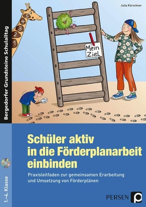 Kürschner, Jülia. Schüler aktiv in die Förderplanarbeit einbinden - Praxisleitfaden zur gemeinsamen Erarbeitung und Umsetzung von Förderplänen (1. bis 4. Klasse). Persen Verlag i.d. AAP, 2016.