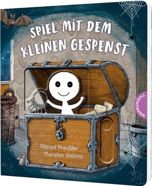 Preußler, Otfried / F. J. Tripp. Das kleine Gespenst: Spiel mit dem kleinen Gespenst - Das Mitmachbuch für Kinder ab 18 Monaten. Thienemann, 2026.