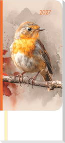 Lady Journal Slim Bird 2027