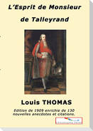 L'esprit de M. de Talleyrand