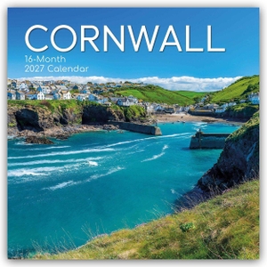 Gifted, The. Cornwall 2027 - 16-Monatskalender - Original The Gifted Stationery Co. Ltd [Mehrsprachig] [Kalender]. Browntrout Verlags GmbH, 2026.