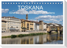 Toskana - eine der schönsten Regionen Italiens (Tischkalender 2024 DIN A5 quer), CALVENDO Monatskalender
