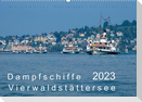 Dampfschiffe Vierwaldstättersee (Wandkalender 2023 DIN A2 quer)