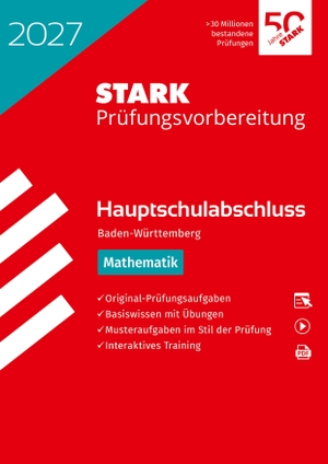 STARK Mathematik - Hauptschulabschluss 2027 BW - Prüfungsvorbereitung. Stark Verlag GmbH, 2026.
