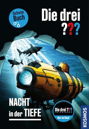 Dittert, Christoph / Björn Berenz. Die drei ??? Nacht in der Tiefe - Geheimbuch mit verschlossenen Seiten zum Auftrennen für Krimi-Fans ab 10 Jahren um einen packenden Fall in einer Unterwasserstation.. Franckh-Kosmos, 2026.