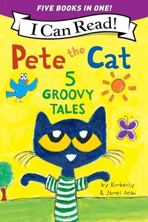 Dean, James / Kimberly Dean. Pete the Cat: 5 Groovy Tales. HarperCollins, 2024.