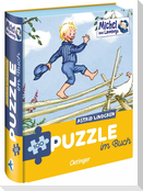 Michel aus Lönneberga. Puzzle im Buch. 100 Teile