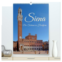 Siena - Die Toskana in Hochform (hochwertiger Premium Wandkalender 2025 DIN A2 hoch), Kunstdruck in Hochglanz