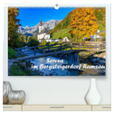 Servus im Bergsteigerdorf Ramsau (hochwertiger Premium Wandkalender 2024 DIN A2 quer), Kunstdruck in Hochglanz