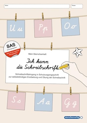 Langhans, Katrin. Ich kann die Schreibschrift in SAS - Mein Sternchenheft: Schreibschriftlehrgang in  Schulausgangsschrift zur selbstständigen Erarbeitung und Übung der Schreibschrift. Sternchenverlag GmbH, 2014.