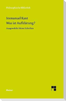 Was ist Aufklärung?