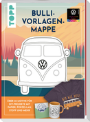 VW Vorlagenmappe "Bulli". Die offizielle kreative Vorlagensammlung mit dem kultigen VW-Bus