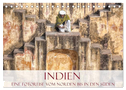 Indien - Eine Fotoreise vom Norden bis in den Süden (Tischkalender 2024 DIN A5 quer), CALVENDO Monatskalender