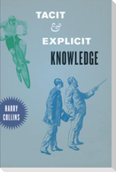 Tacit and Explicit Knowledge