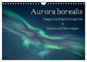 Aurora borealis - Magische Polarlichtnächte in Island und Norwegen (Wandkalender 2024 DIN A4 quer), CALVENDO Monatskalender