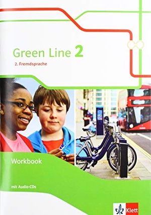 Green Line 2. 2. Fremdsprache.  Workbook mit Audio-CD Klasse 7 - Arbeitsheft mit Audios Klasse 7. Klett Ernst /Schulbuch, 2019.