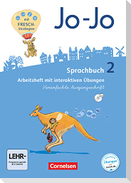 Jo-Jo Sprachbuch - Allgemeine Ausgabe - Neubearbeitung 2016. 2. Schuljahr - Arbeitsheft in Vereinfachter Ausgangsschrift mit CD-ROM