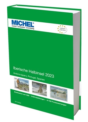 MICHEL-Redaktion (Hrsg.). Iberische Halbinsel 2023 - Europa Teil 4. Schwaneberger Verlag GmbH, 2023.
