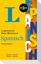 Langenscheidt Abitur-Wörterbuch Spanisch Klausurausgabe