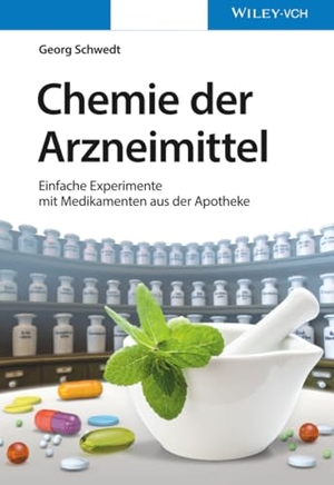 Schwedt, Georg. Chemie der Arzneimittel - Einfache Experimente mit Medikamenten aus der Apotheke. Wiley-VCH GmbH, 2018.