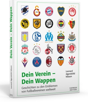 Jägerskiöld Nilsson, Leonard. Dein Verein - Dein Wappen - Geschichten zu den Emblemen von Fußballvereinen weltweit. Copress Sport, 2019.