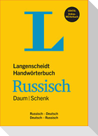 Langenscheidt Handwörterbuch Russisch Daum/Schenk - Buch mit Online-Anbindung