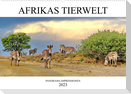 AFRIKAS TIERWELT Panorama Impressionen (Wandkalender 2023 DIN A2 quer)