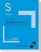 Skript Schuldrecht BT 2