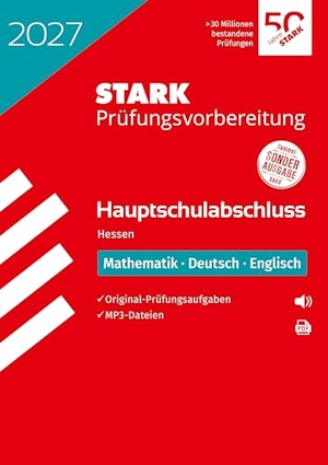 STARK Mathematik, Deutsch, Englisch - Hauptschulabschluss 2027 Hessen - Prüfungsvorbereitung. Stark Verlag GmbH, 2026.