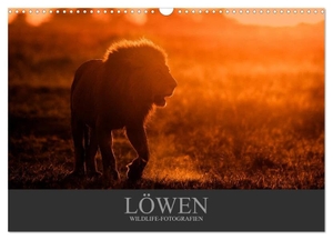 Krutz, Christina. Löwen Wildlife-Fotografien (Wandkalender 2024 DIN A3 quer), CALVENDO Monatskalender - Porträts der majestätischen Raubkatze. Calvendo, 2023.