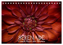 Serenade - Visuelle Musik der Blumen (Tischkalender 2025 DIN A5 quer), CALVENDO Monatskalender