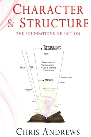 Andrews, Chris. Character and Structure - The Foundations of Fiction. Creative Manuscript Services, 2019.