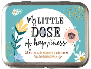 Groh Verlag (Hrsg.). My little dose of happiness - 25 kleine Glücksbooster-Kärtchen für Zwischendurch. Groh Verlag, 2021.