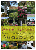 Farbtupferl - Botanischer Garten Augsburg (Wandkalender 2024 DIN A4 hoch), CALVENDO Monatskalender