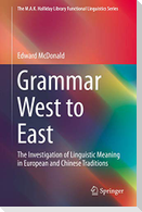 Grammar West to East