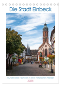Die Stadt Einbeck (Tischkalender 2024 DIN A5 hoch), CALVENDO Monatskalender