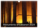 Monuments of Lebanon 2024 (Wall Calendar 2024 DIN A4 landscape), CALVENDO 12 Month Wall Calendar