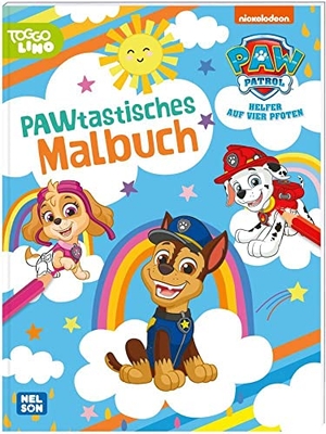 PAW Patrol Kindergartenheft: PAWtastisches Malbuch - 80 Malvorlagen  | mit allen Hunden der PAW Patrol für Kinder ab 3 Jahren. Nelson Verlag, 2023.