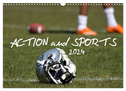 Action and Sports (Wandkalender 2024 DIN A3 quer), CALVENDO Monatskalender