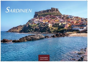 Sardinien Kalender 2027 - Wandkalender | Fotokalender Italien 35x50cm - mit 12 traumhaften Fotos von Stränden , Buchten & Natur der Mittelmeerinsel.. Casares Fine Art Edition, 2026.