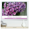 Blüten im Sommer (hochwertiger Premium Wandkalender 2025 DIN A2 quer), Kunstdruck in Hochglanz