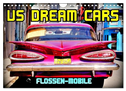 US DREAM CARS - Flossen-Mobile (Wandkalender 2025 DIN A4 quer), CALVENDO Monatskalender