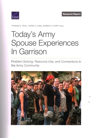Trail, Thomas E / Sims, Carra S et al. Today's Army Spouse Experiences in Garrison. RAND Corporation, 2022.