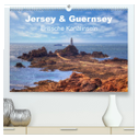 Jersey & Guernsey - britische Kanalinseln (hochwertiger Premium Wandkalender 2024 DIN A2 quer), Kunstdruck in Hochglanz