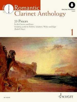Mauz, Rudolf. Romantic Clarinet Anthology - 25 Pieces. Band 1. Klarinette und Klavier.. Schott Music, 2025.