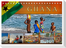 Reise durch Afrika - Ghana (Tischkalender 2024 DIN A5 quer), CALVENDO Monatskalender