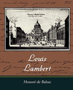 de Balzac, Honore. Louis Lambert. Book Jungle, 2008.