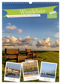Westküste - Zwischen St. Peter Ording, Büsum und Elbe (Wandkalender 2025 DIN A3 hoch), CALVENDO Monatskalender